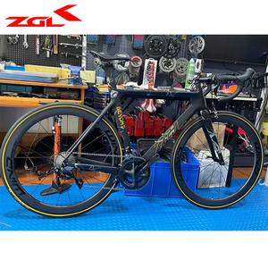 zgl中国龙碳纤维车架公路车 crb47泼墨版弯把 气动架diy定制自行