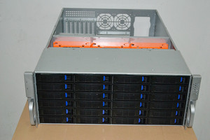 4U 24盘位 热插拔机箱 服务器存储  24硬盘位机箱 热插拔扩展