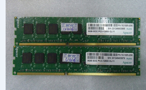 Apacer/宇瞻 8G纯ECC内存 DDR3 1600 服务器 宇瞻8G PC3-12800E