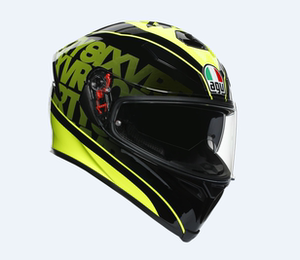 agv 意大利k5s vr46罗西双镜片摩托车机车头盔全盔男女四季