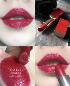 aph tom ford樱桃红 黑管口红 爆闪银管口红限量闪钻 国内发货