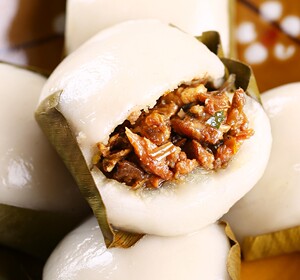 四川宜宾特产叶儿粑红桥猪儿粑9个450g 芽菜冬笋鲜肉味花生芝麻甜