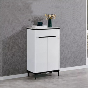 开心鞋柜正品 包邮 白色实木轻奢储物鞋架靠墙入户客厅阳台组装鼠