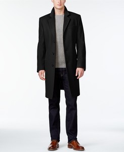 美国正品代购 MICHAEL KORS, 19新款男装 时尚大方羊毛羊绒呢外套