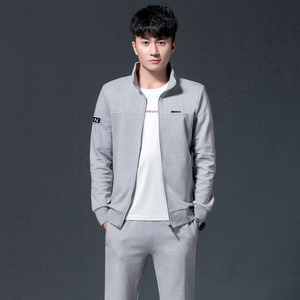 zz314159268淘宝2020新款户外休闲运动套装男土春秋大码青年三件套