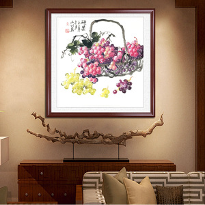 000人付款淘宝 正版写意葡萄画法王绍华名家画国画写意葡萄吉祥鲜果