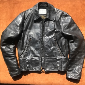 AERO leather  1930s 款经典重磅 复古 马皮 皮衣 夹克