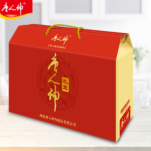 唐人神自选礼盒不含产品 湖南礼品礼盒香肠腊肠腊肉礼包
