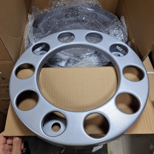 适配解放j6p轮毂保护罩jh6j7货车轮胎钢圈车轮罩上车脚踏圈轮毂盖