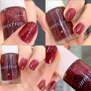 innisfree/悦诗风吟生机指甲油66糖梅仙子之舞快干持久