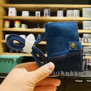 星巴克2020圣诞节diesel迪赛联名款牛仔公交银行会员卡卡包