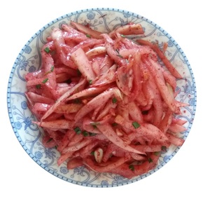 酒糟萝卜咸萝卜淹制萝卜东阳特产 500克 ( 天热时湿式的有点酸)