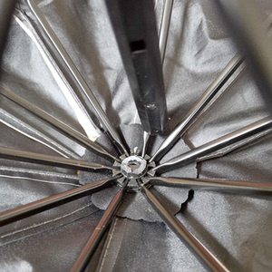 汽车伞断裂修伞配件遮阳伞架伞杆卡槽维修伞顶卡槽10骨支架送绑丝