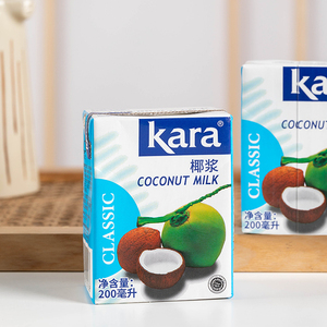 佳乐椰浆kara盒装商用芋圆专用椰汁浓咖啡奶茶店咖喱官方旗舰店_阿里