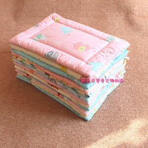 纯棉婴儿小尿垫 晾屁屁小垫子夹棉小垫子尿布 可机洗甩干