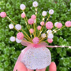 汽车载摆件满天星天鹅告白气球香水瓶中控台香薰车内装饰用品大全