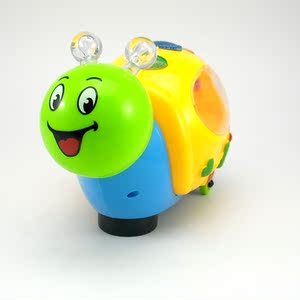 品牌促销儿童玩具动物卡通蜘蛛版电动万向益智车行驶早教眼睛声光的蜗牛怎么用图片