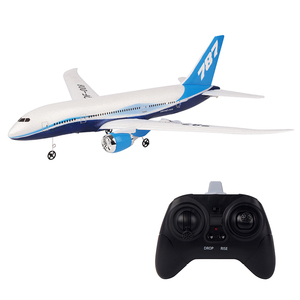 QF008遥控滑翔机波音787三通道固定翼泡沫飞机儿童电动玩具客机模