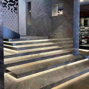 南京楼梯踏步砖台阶瓷砖通体大理石步梯防滑地砖一体式步级门槛石