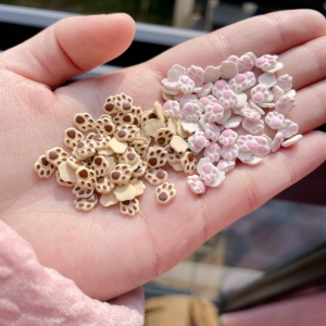 粘土装饰物微缩食玩配件装饰迷你小猫爪纯手工制作很精致