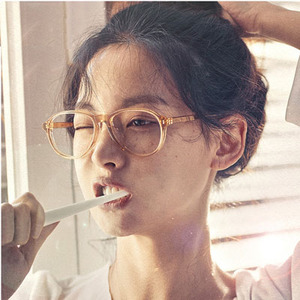 李孝恩设计师品牌 小红书同款网红透明眼镜框茶色近视眼镜女韩版