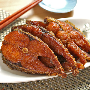 上海特产风味熏鱼200g即食酥鱼真空爆鱼美食熟食下酒菜鱼块鱼排