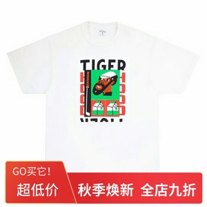 NOAH 19SS Tiger Hood Tee 主题系列短袖 老虎 高尔夫T恤男女潮牌