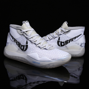杜兰特男鞋kd13代篮球之星zoom气垫战靴12天使白黑实战nba篮球鞋