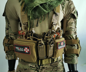 轻量化特种兵d3二代战术胸挂战术背心快挂可变容量背包特战cs装备