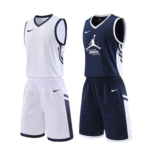 耐克篮球服套装男训练比赛队服团购运动速干背心Nike球衣定制印号