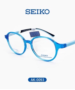 SEIKO精工儿童眼镜框AK0093超轻TR90青少年学生近视眼镜架近视镜
