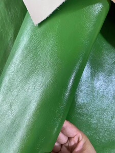 意大利翡翠绿mbox摔纹小牛皮1.5mm手工diy头层牛皮真皮料