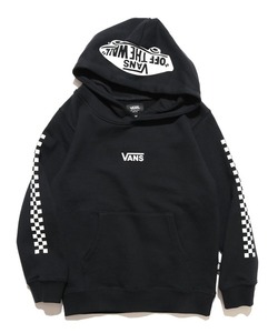 日本代购 vans kid sk otw logo boys 儿童款男女童连帽卫衣帽衫