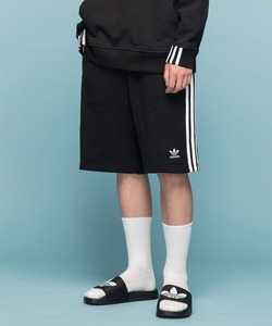 日本代购 adidas 3 STRIPES SHORTS 男款三叶草刺绣运动短裤