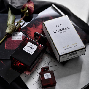 chanel no5 leau red 香奈儿五号圣诞红瓶限量版女士香水