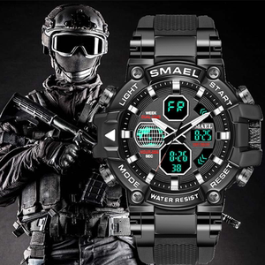特种部队手表男士当兵战术多功能户外运动防水学生潮流夜光电子表