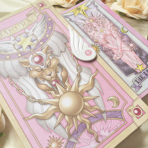 魔卡少女樱库洛牌全套小樱牌漫画版收藏套装cos道具