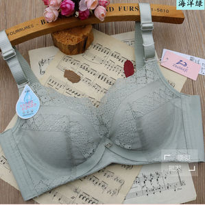 珠密琪女胸罩文胸正品无钢圈6146 a杯厚款2021新款内衣舒适聚拢