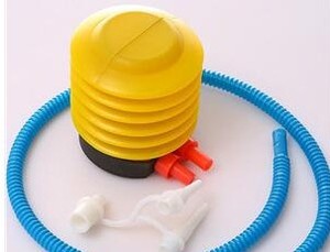 踩式充气泵瑜伽球健身球打气筒 儿童游泳圈座圈救生圈小型充气筒