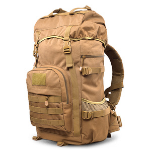 户外多能功战术双肩包 超大容量旅行包背包户外野营防水背囊50L