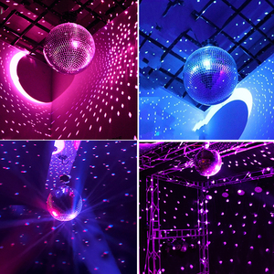 004人付款天猫镜面反光球迪斯科球灯旋转舞台disco球灯酒吧ktv蹦迪