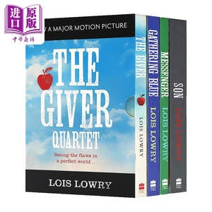 预售 记忆传授人四部曲盒装 The Giver Boxed Set 英文原版 纽伯瑞金奖 儿童文学小说 Lois Lowry 青少年课外阅读书籍【中商原版】