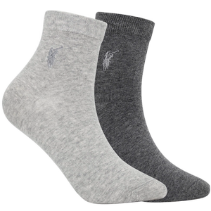 polo sport男士棉纯色中筒保暖袜子运动透气干爽舒适常规简约袜子