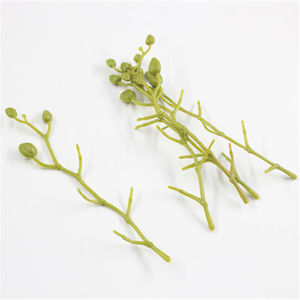 仿真蝴蝶兰造型花枝婚庆布置花杆插花材料布置塑料花枝干