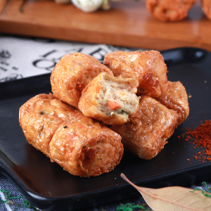 正大 泰香q卷原味豆皮肉卷 2斤 香脆肉卷瘦肉豆卷冷冻油炸半成品