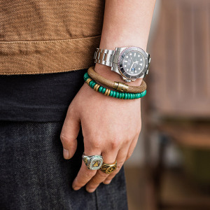 高桥吾郎手镯银