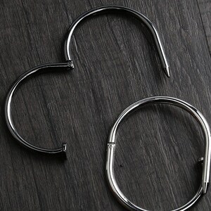 韩版简约男女学生钉子手镯金情侣手环一对 弹簧开口螺丝