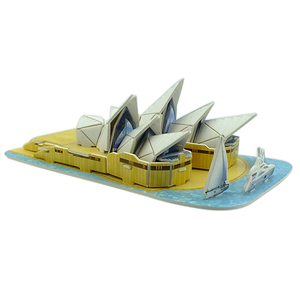 悉尼歌剧院纸质立体拼图模型澳大利亚地标益智锻炼思维专注力玩具