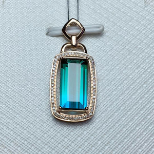 【长方形碧玺吊坠】长方形碧玺吊坠品牌,价格 - 阿里巴巴