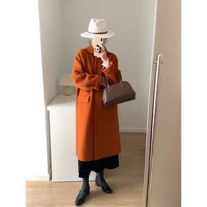 南瓜色大衣